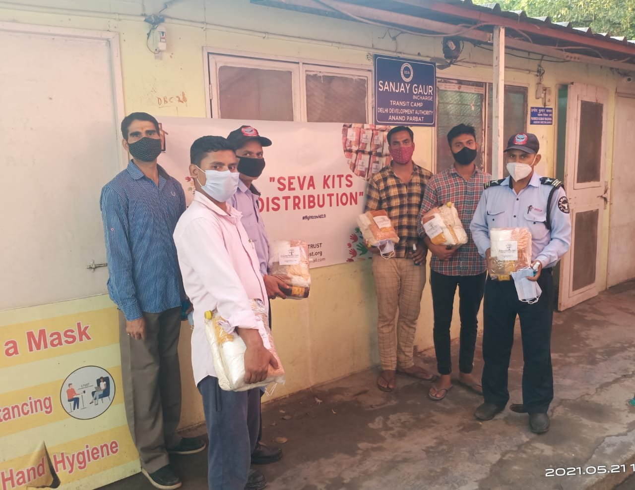 JL Kapoor Memorial Trust Ensures a Helping Hand to 23500 Residents of Transit Camp Anand Parbat Delhi