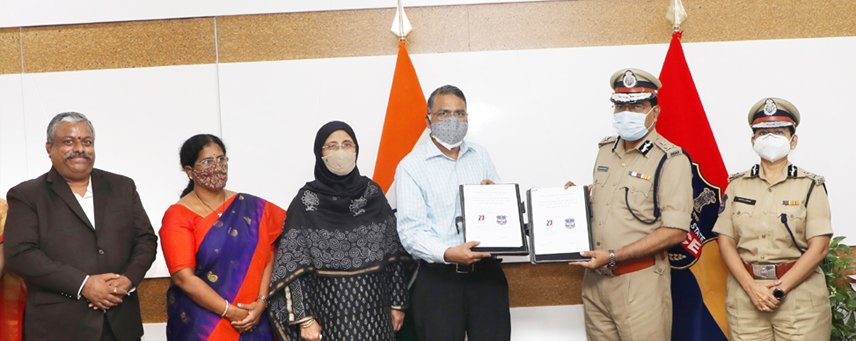 Anurag University and Telangana Police ink MoU for Bilateral Cooperation in Cyber Security and related areas