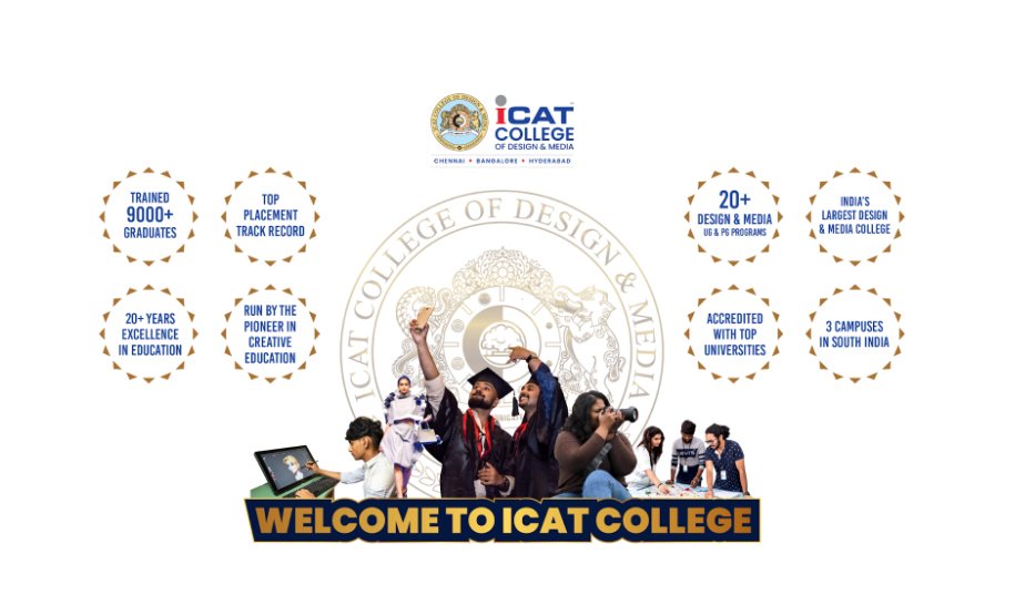 ICAT College of Design and Media, Animation, VFX, Gaming, Design Education, K.